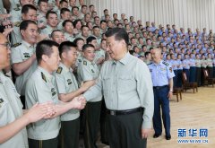 习近平在视察空军某基地时强调 牢记初心使命 提高打赢能力 以优异成绩庆祝新